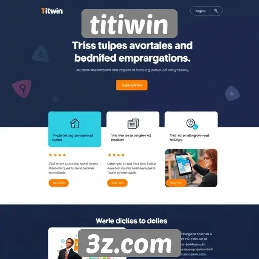 novidades no design do site titiwin melhoram a usabilidade